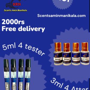 deal no1 3ml 4 attar 5ml tester